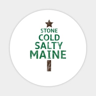 Maine Christmas Tree - Stone Cold Salty Magnet